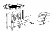 USAG 519 RSC4/3 Type 1 Roller Cabinet Spare Parts